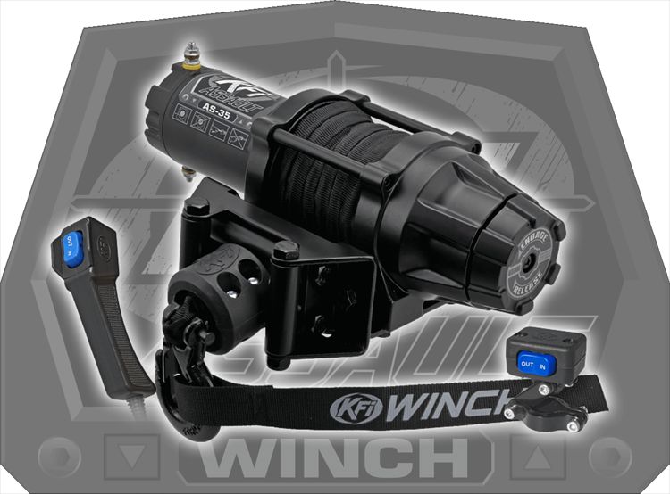 KFI AS-35 Assault Winch thumbnail 2