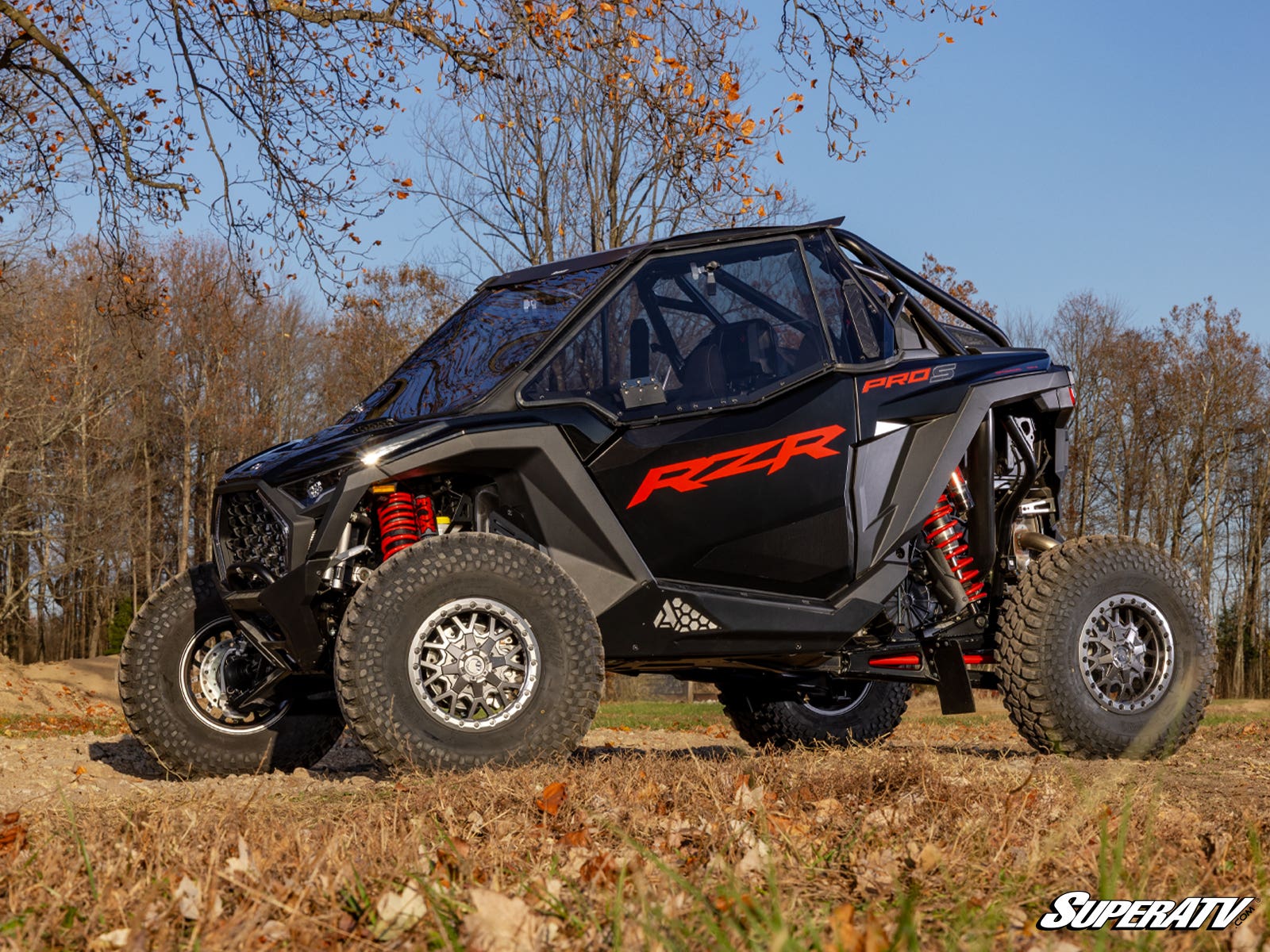 SuperATV RZR PRO XP Hard Cab Enclosure Upper Doors thumbnail 2
