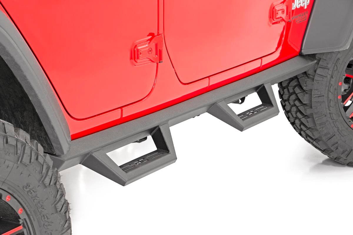 Rough Country Rock Sliders — Jeep JL thumbnail 2