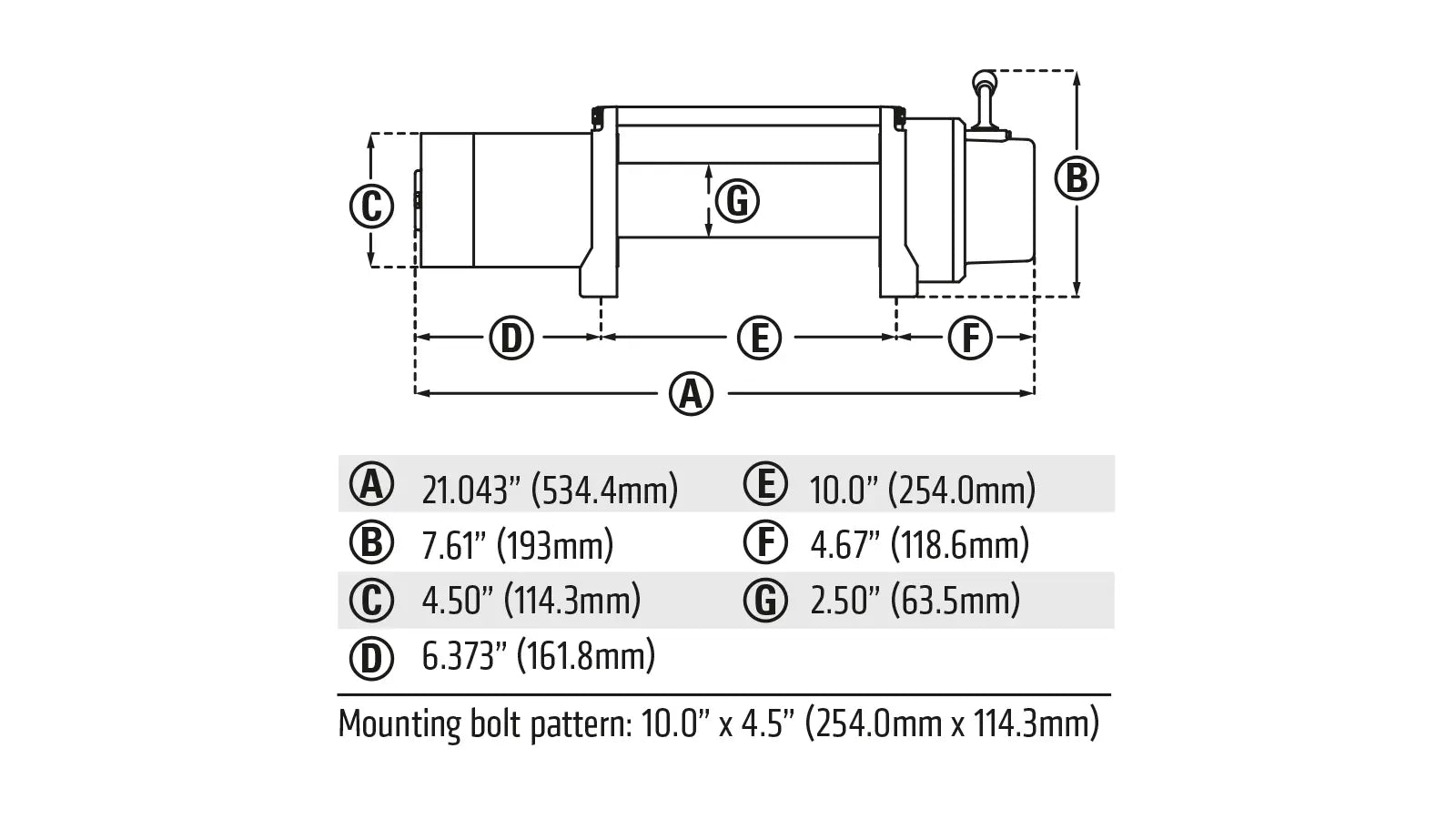 Warn M8000-S Winch thumbnail 3