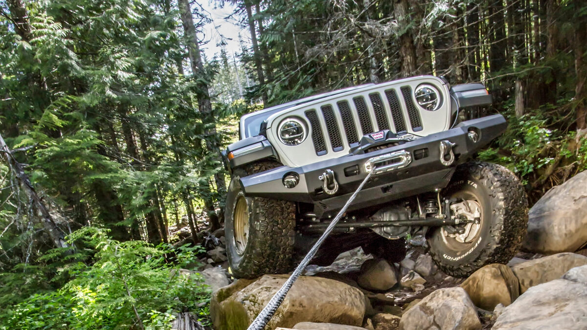 Warn Elite Front Bumper — Jeep JL thumbnail 3