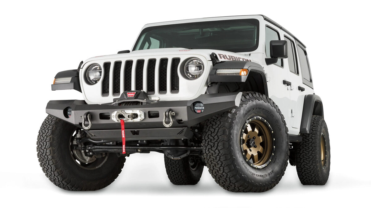 Warn Elite Front Bumper — Jeep JL